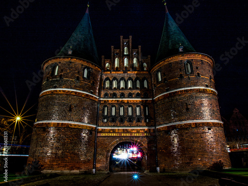 Holstentor night