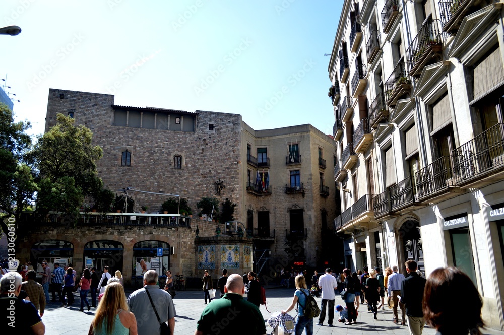 Fototapeta premium Barcelo Spain Travel