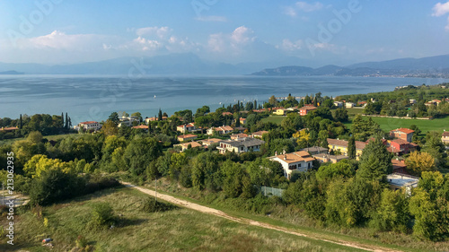 panorama Garda Lake Italy photo