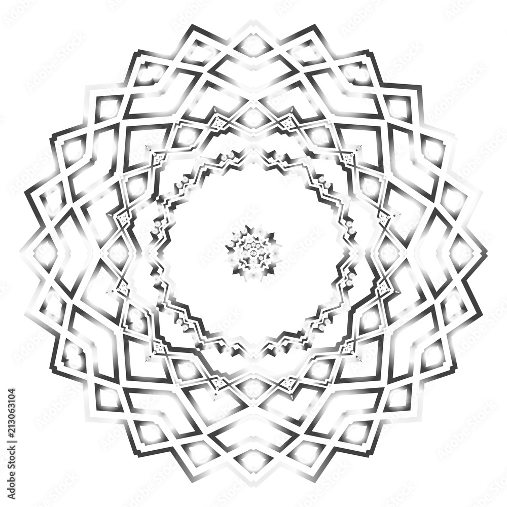 geometric pattern in floral style. Ornament. Vector illustration. For modern interior design, fashion textile print, wallpaper. geometric pattern in floral style. Ornament. Vector illustration. For modern interior design, fashion textile print, wallpaper.