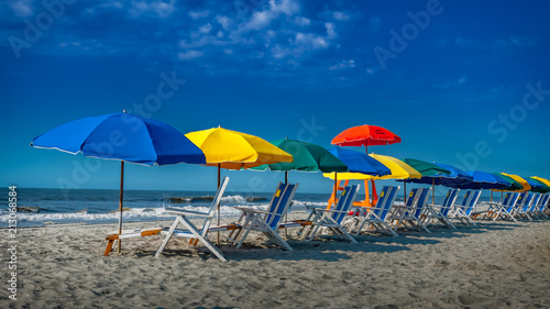 beach umbrellas