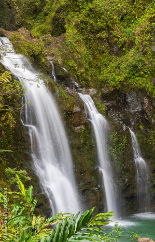 Beautiful Maui Waterfall