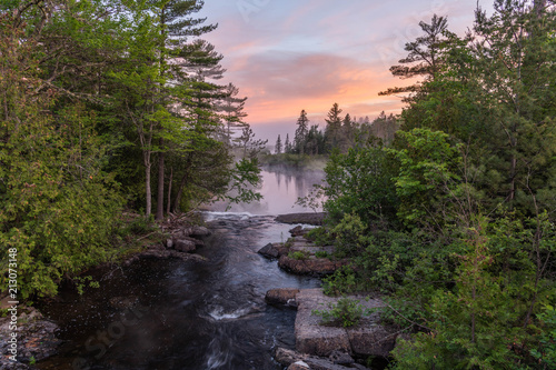 Moxie Stream at Dawn #moxiestream @old.man.with.a.camera #outdoors #lakemoxie #lakemoxiemaine #maine #sunrise #landscape #nature #nikonusa #nikond850 #nikon #nikonphotography #nikonfilter