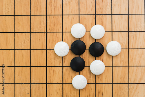 igo chinese board game with black and white ston,Japan Go, Go game(Weiqi)