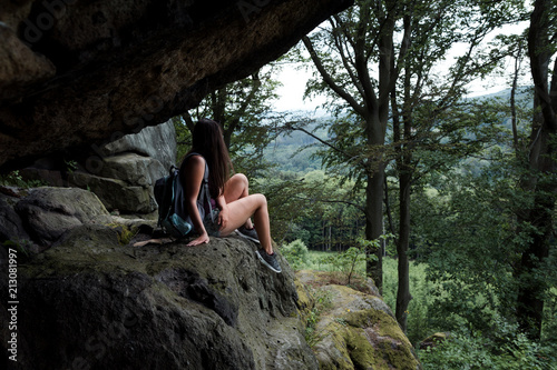 Girl in Lednice