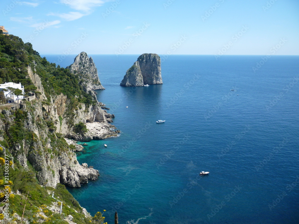 Coastline of Capri