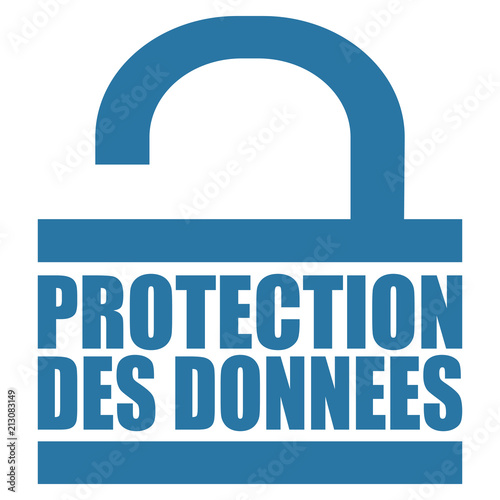 Logo protection des données.
