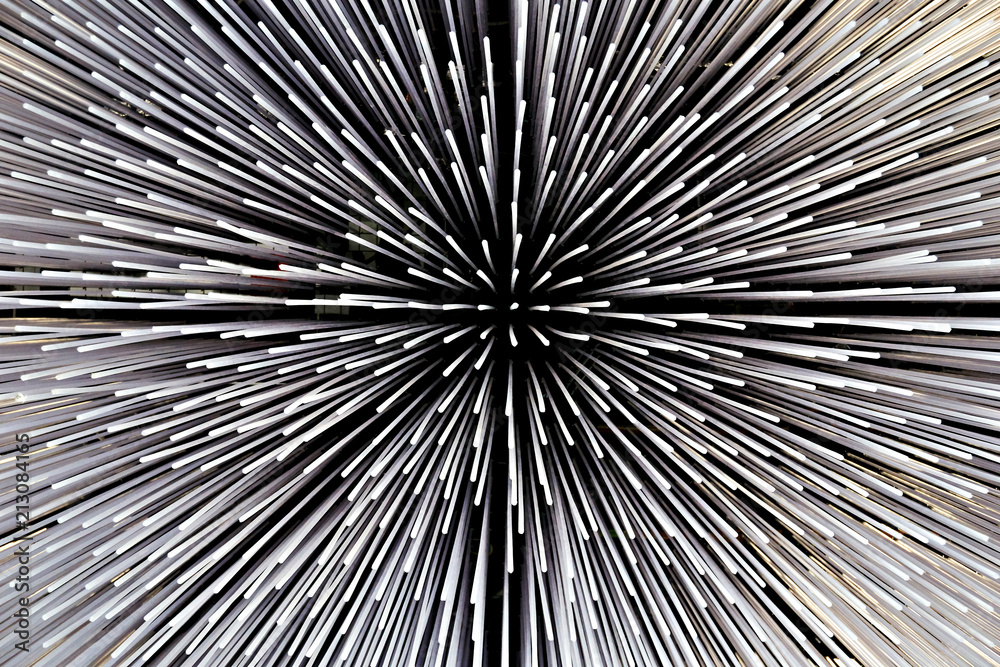 Obraz premium Abstract black and white pattern