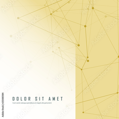 Abstract network and connect design concept
