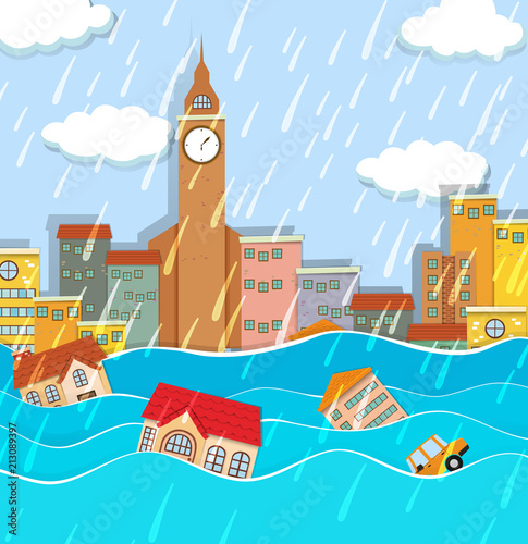 A Flood in Big City