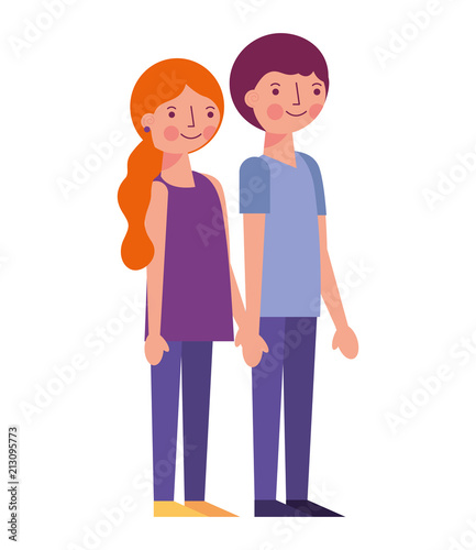 Wallpaper Mural parents couple lovers characters Torontodigital.ca