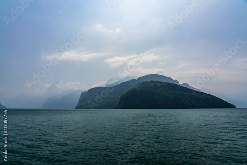 Swiss, lake Lucerne view © AlehAlisevich