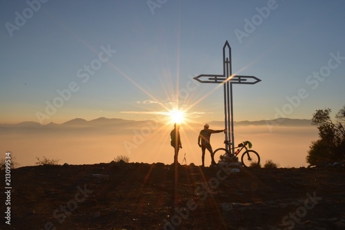 Sunset bike 