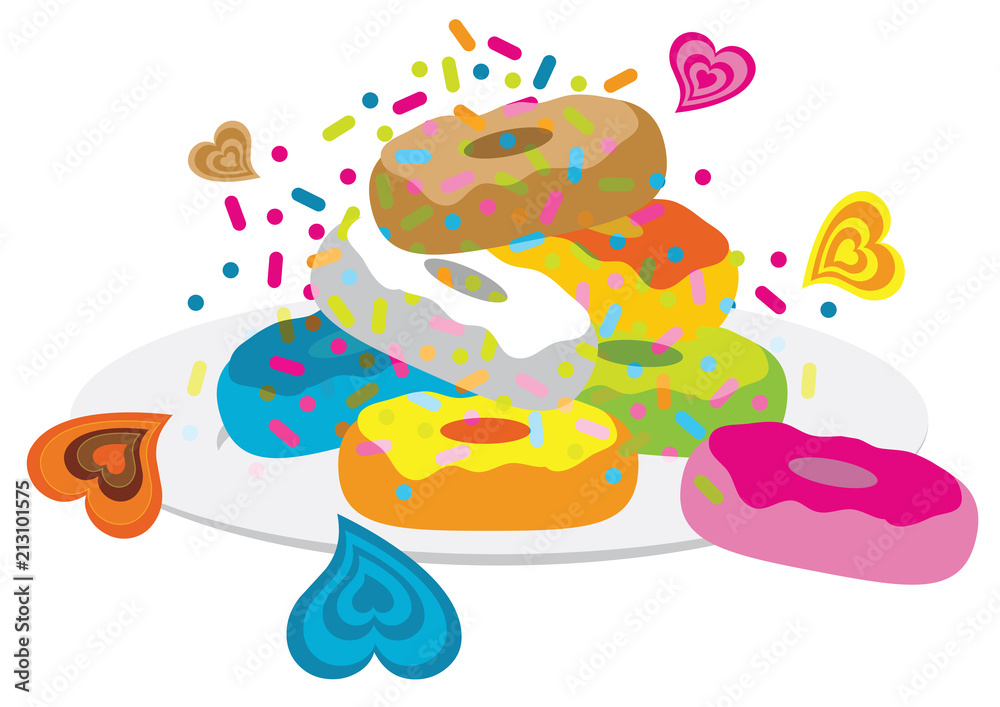 Fototapeta premium Yummy_Donut
