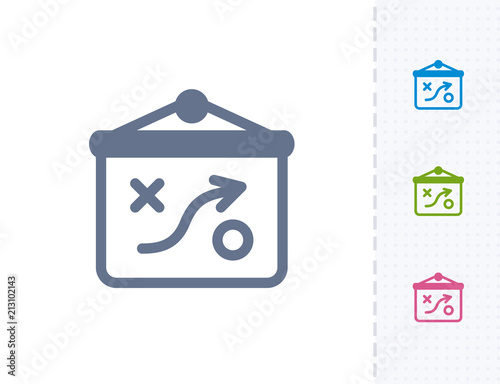 Tactics on Projector Board - Vibrant Stencyl Icons . A professional, pixel-aligned icon.