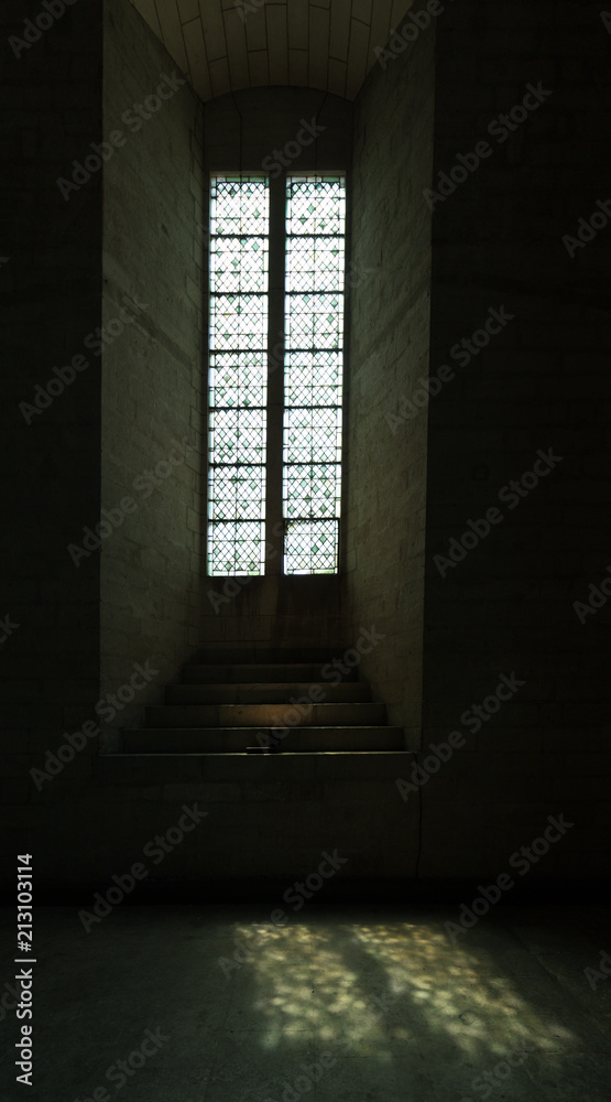 Ornamented church window