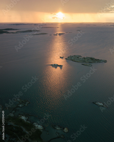 Sunset over Gothenburg