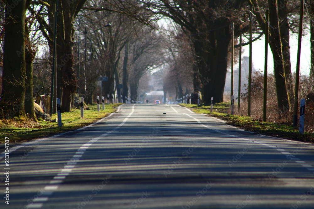 Straßenverlauf