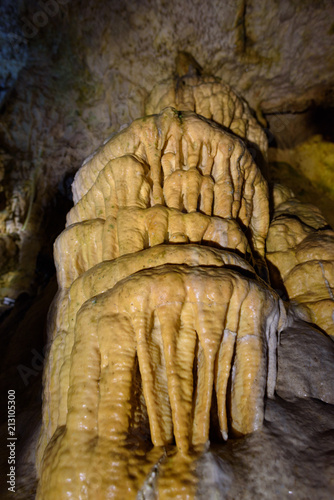 flowstone cave stalactite 