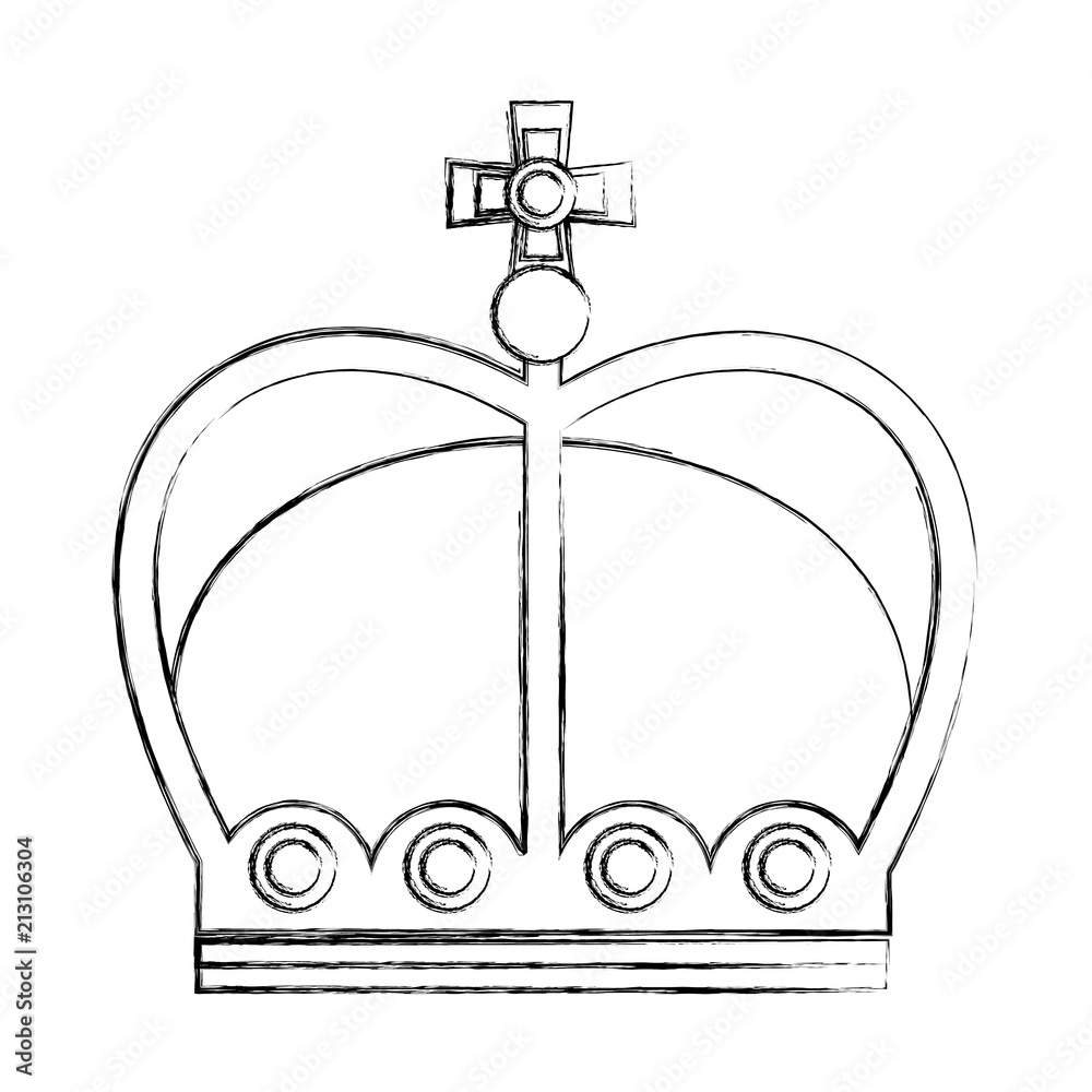 crown of kings isolated icon crown of kings isolated icon