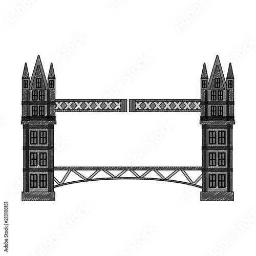 british bridge landmark icon