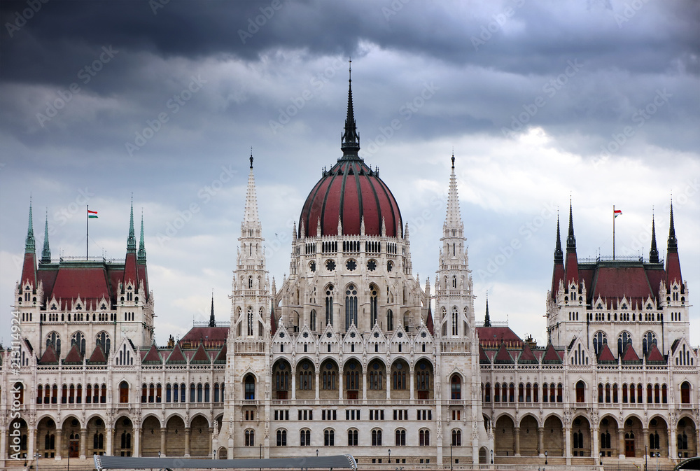 The Hungarian Parliament Building, also known as the Parliament of Budapest.One of Europe's oldest legislative buildings, a notable landmark of Hungary and a popular tourist destination of Budapest The Hungarian Parliament Building, also known as the Parliament of Budapest.One of Europe's oldest legislative buildings, a notable landmark of Hungary and a popular tourist destination of Budapest