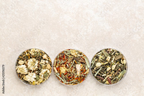 Chinese herbal blend tea collection
