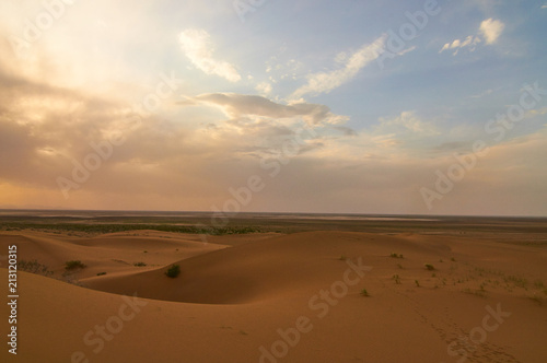 Maranjab Desert in Iran