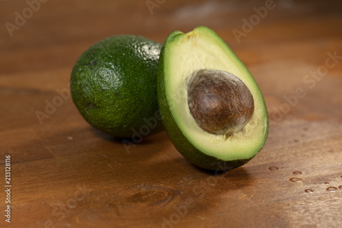 Avacado on Wood