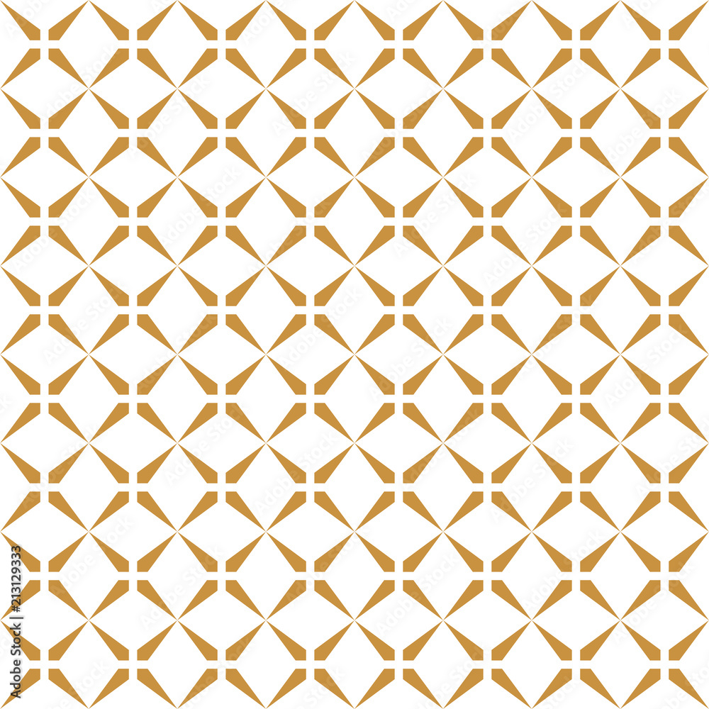 Fototapeta premium Vector Art Deco Style Seamless Pattern. Abstract Ornament Background.