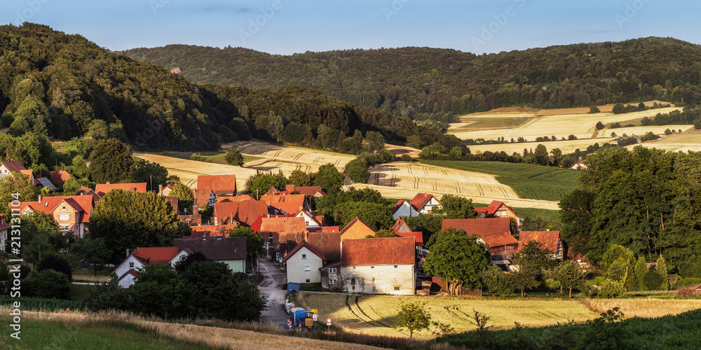 Fototapeta premium Franconian Summer Landscape