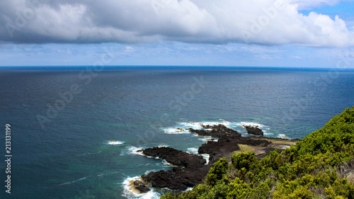Coast line of Azores