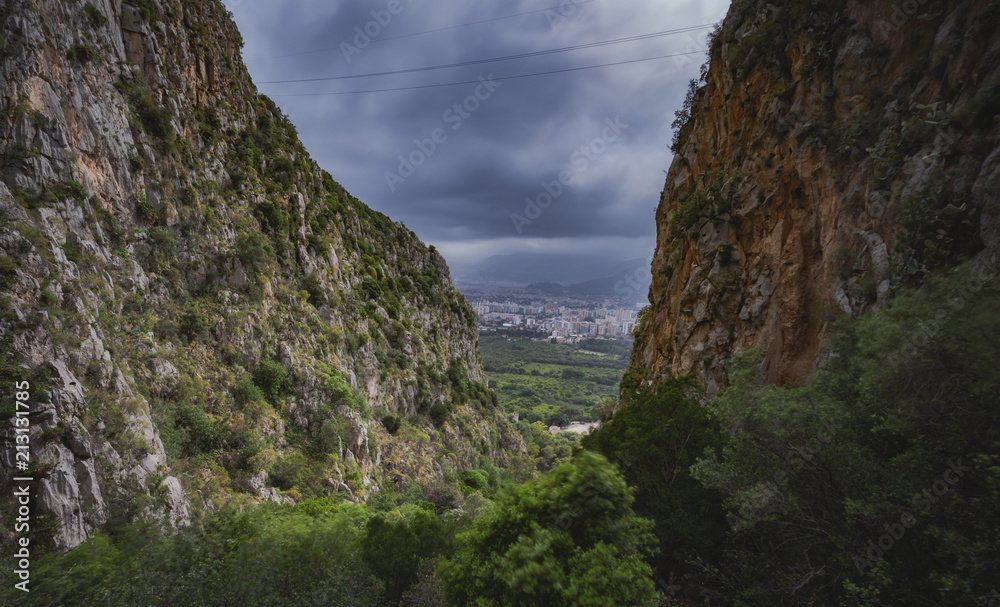 Obraz premium Monte Pellegrino near Palermo