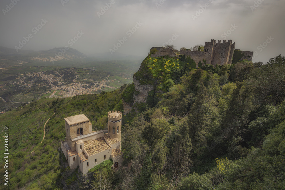 Medieval Town of Erice on Sicily