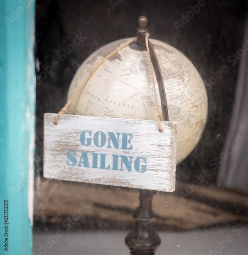 Gone sailing