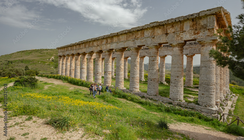Historical Temple Ruin of Segesta