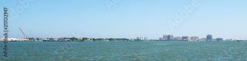 View of Galveston from Seawolf Park