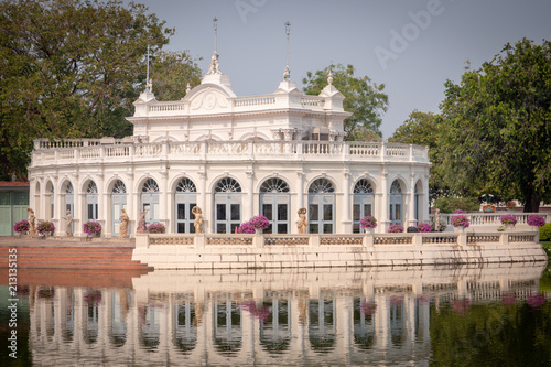 bang pa - in palace, summer palace photo