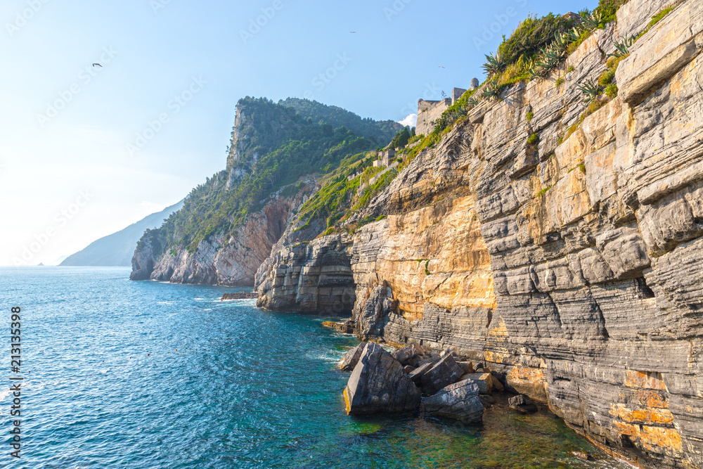 Cliff of Porto Venere Natural Park - Liguria - Italy