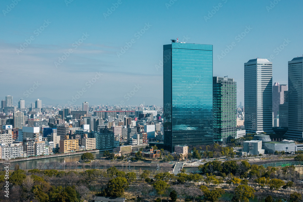 Fototapeta premium Osaka Cityscape
