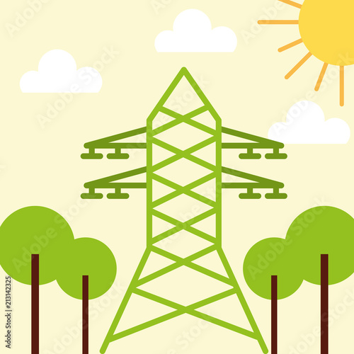 Fototapeta Naklejka Na Ścianę i Meble -  green energy alternative