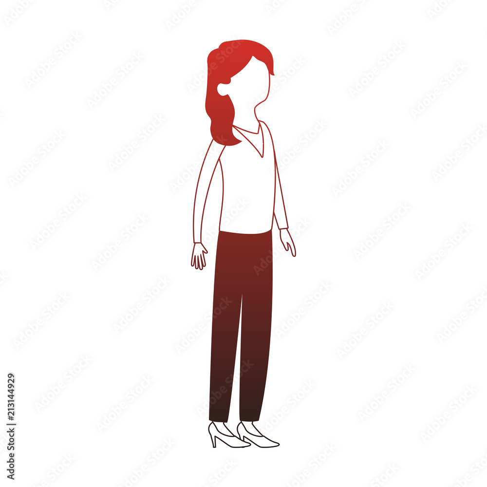Executive business woman cartoon vector illustration graphic design Executive business woman cartoon vector illustration graphic design