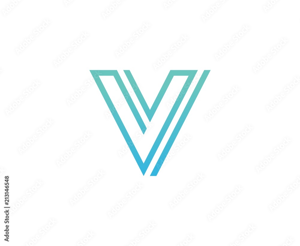 V letter logo V letter logo