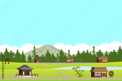集落の風景