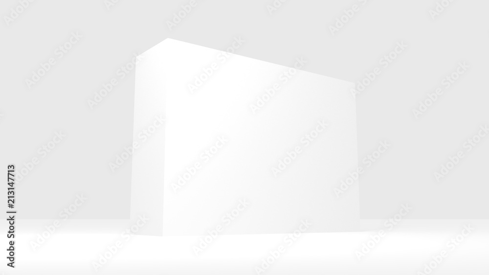 Blank Box For Mockup Front View Blank Box For Mockup Front View