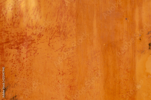 Ochre Colored Plaster Wall
