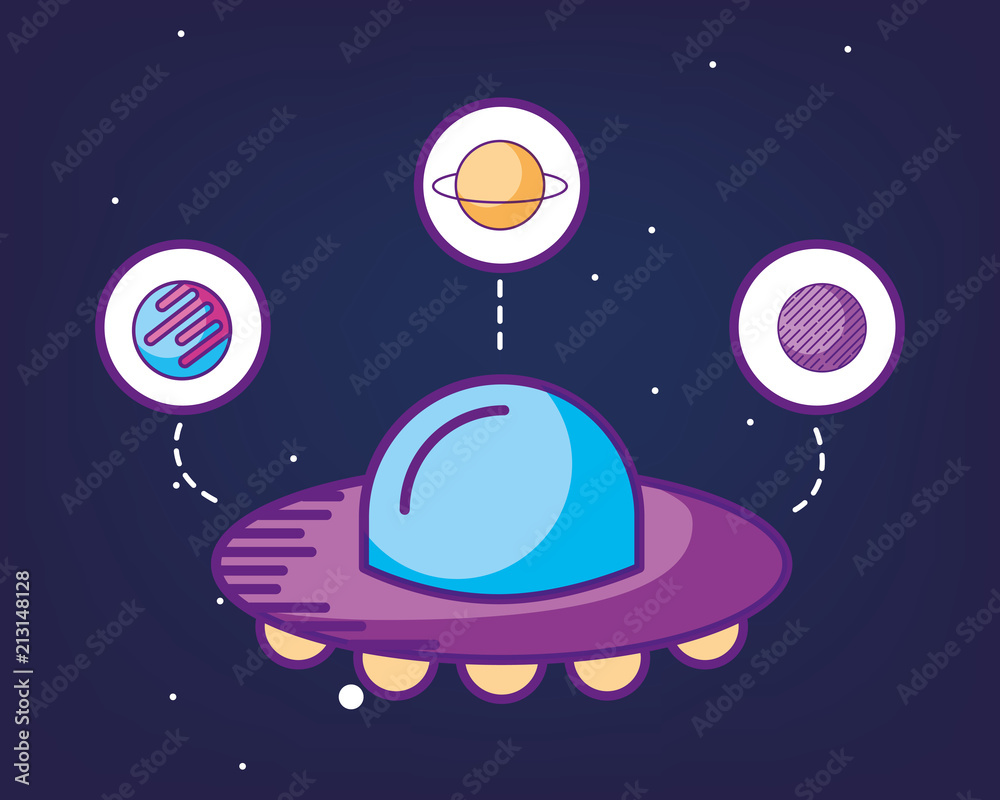 Naklejka premium space galaxy cosmic card