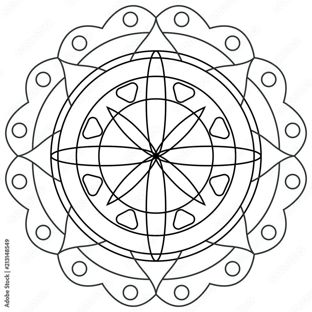abstract cute mandala abstract cute mandala