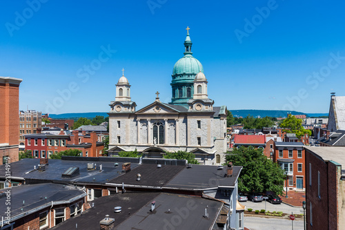 Historic Buildings Surrounding the Pennsylvania State Capitol in Harrisburg, Pennsylvania