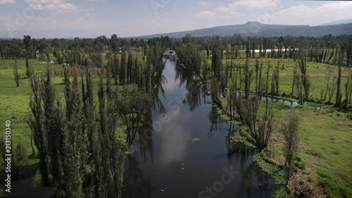 Xochimilco, Trajineras, Chinampa, Mexico photo